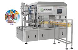 ZLD-5 Automatic Standing Pouch Filling and Lid-tightening Machine