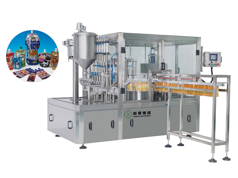 ZLD自立袋全自动充填旋盖包装机